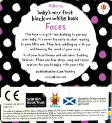 Usborne Baby's Very First Black and White Book Faces