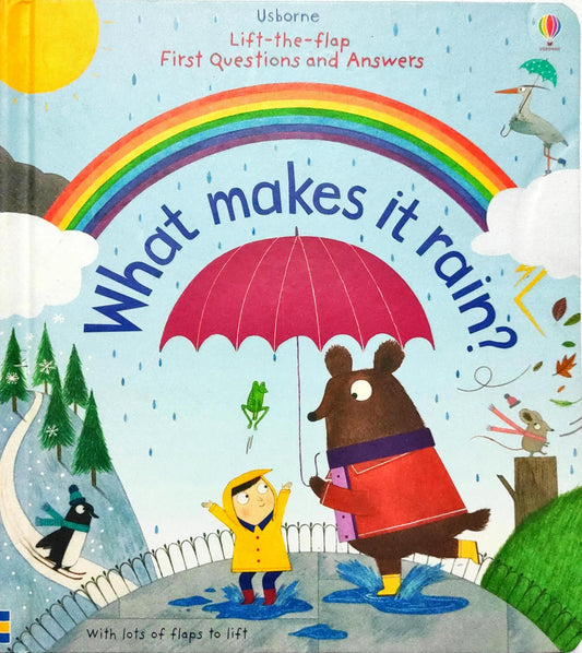 Usborne Questions and Answers What makes it Rain? (Flap Book)