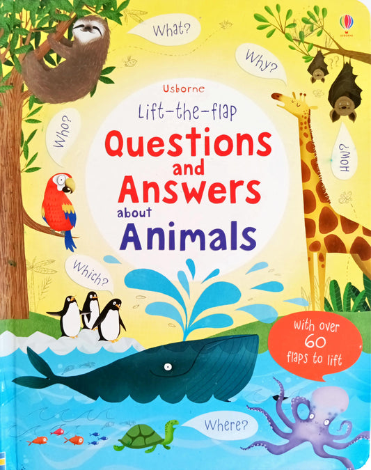 Usborne Lift the Flap Question and Answers about Animals