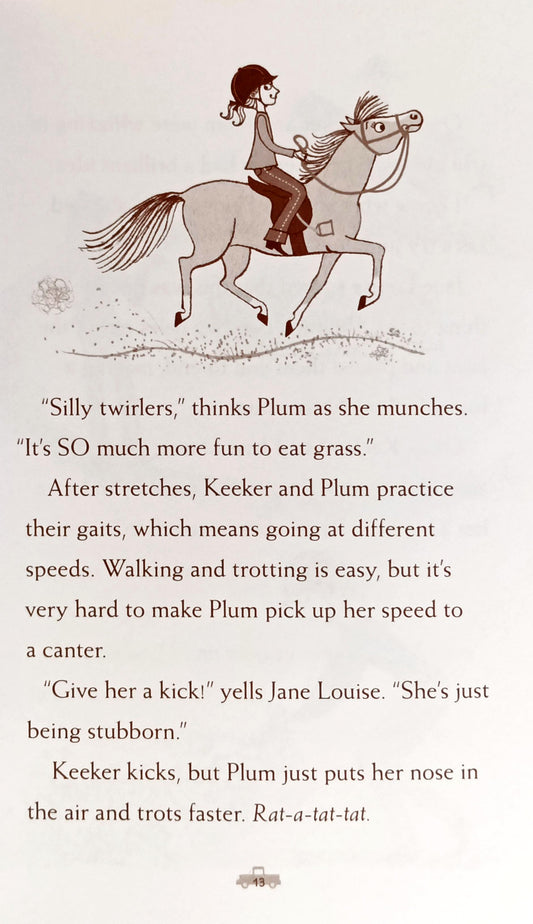 Keeker and the horse show show off