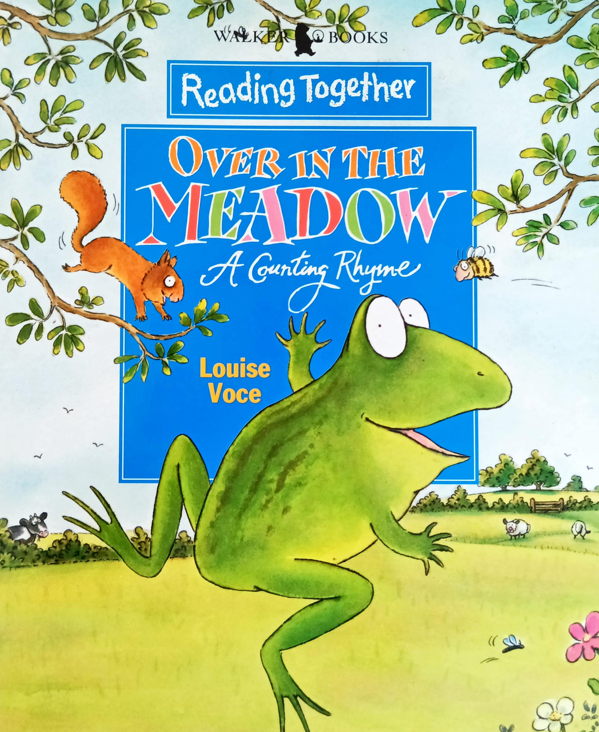 Reading together Over in the Meadow