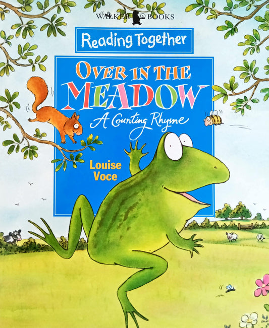 Reading together Over in the Meadow