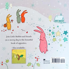 Rabbits in the snow book of opposites