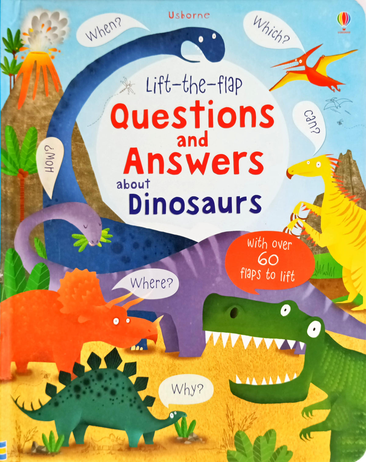 Usborne Lift the Flap Question and Answers about Dinosaurs