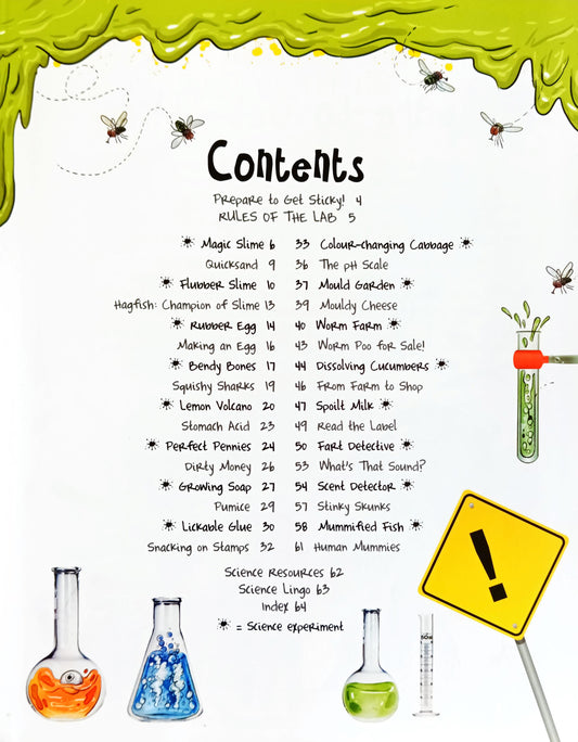The Sticky Stinky Science Book