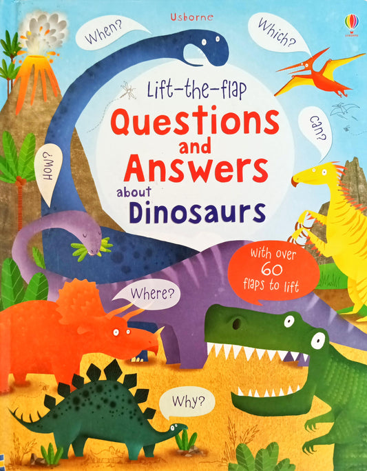 Usborne Lift the flap Question and Answers about Dinosaurs