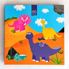 Roarsome Adventures Magnetic Jigsaw Book