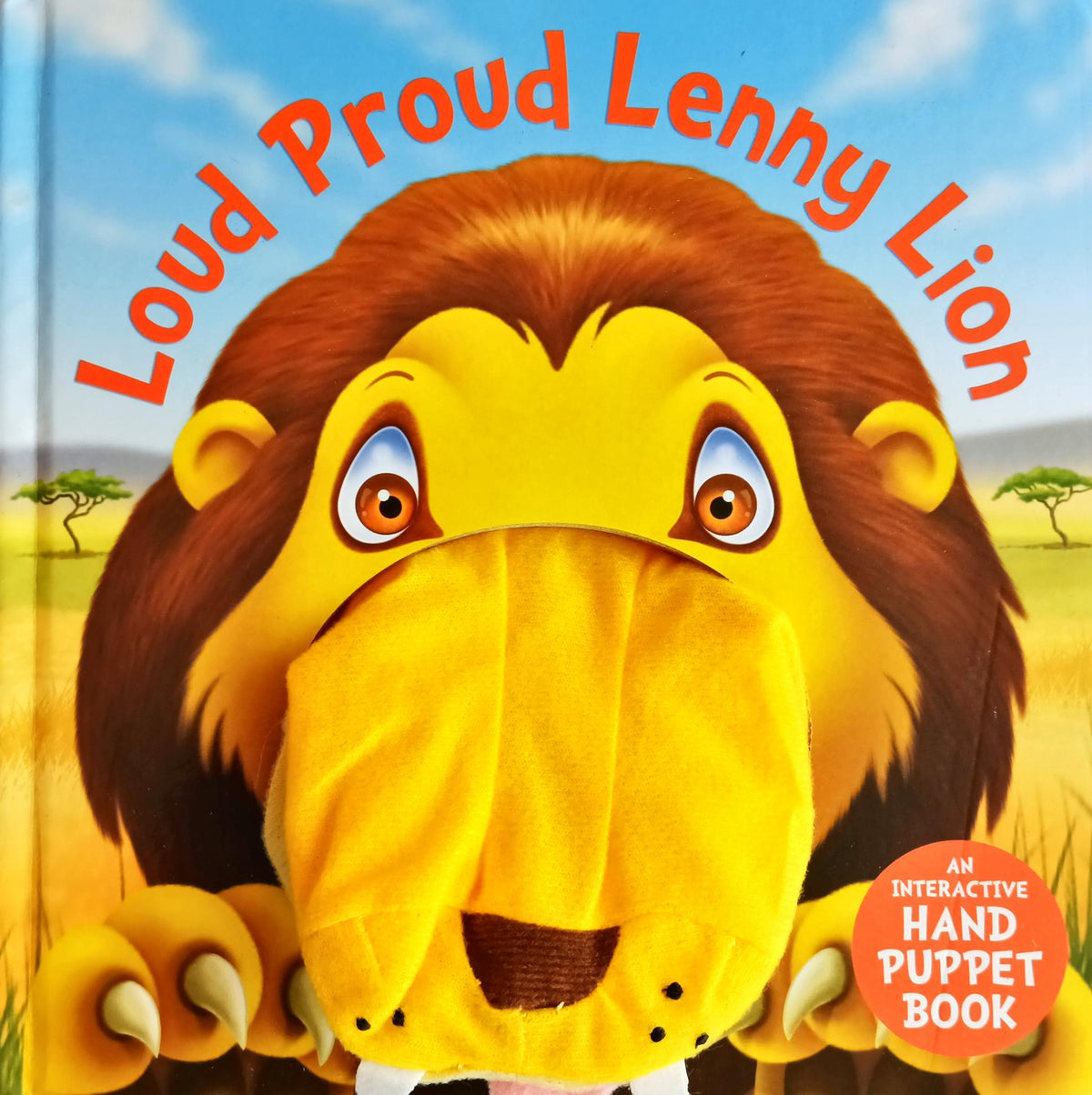 Loud Proud Lenny Lion (Puppet Book)