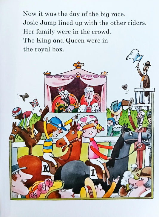 Miss jump the jockey