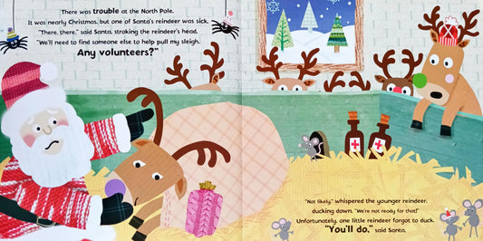Little reindeer saves christmas