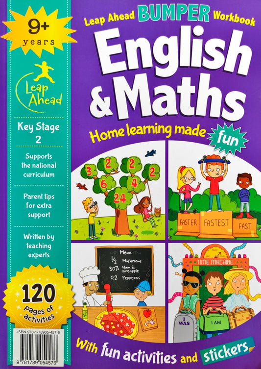 English and Maths Home learing made fun (Age 9+)