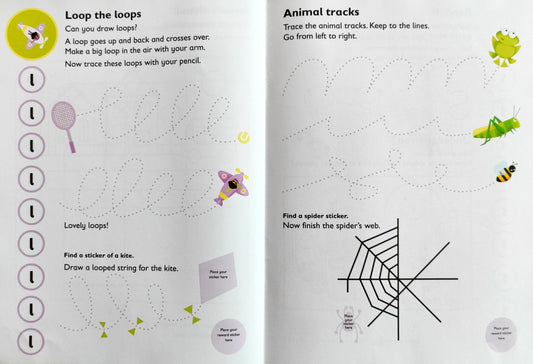 First Writing (Age 3+ Preschool)