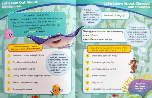 Disney Learning Spelling and Grammer (Age 6-7)
