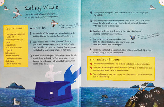 The Snail on the whale make and do Book