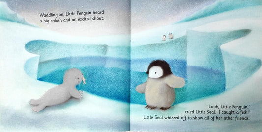 Little Penguin learns to swim