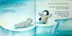 Little Penguin learns to swim
