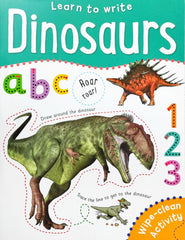 Learn To Write Dinosaures( Wipe And Clean)