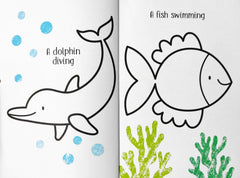 Usborne Littles First Colouring Under The Sea