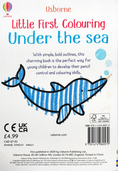 Usborne Littles First Colouring Under The Sea
