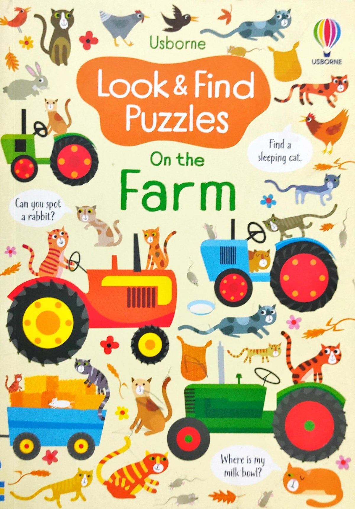 Usborne Look & Find Puzzles On The Farm