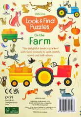 Usborne Look & Find Puzzles On The Farm