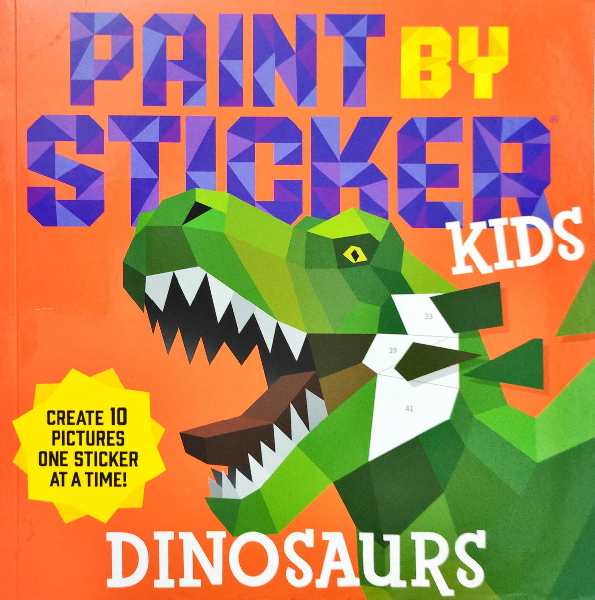 Paint By Sticked Kids Dinosaurs