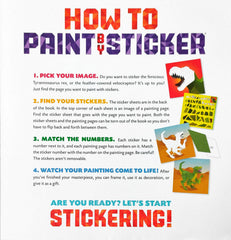 Paint By Sticked Kids Dinosaurs