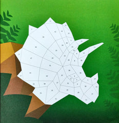 Paint By Sticked Kids Dinosaurs