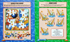 Busy Building Site Sticker Fun Book