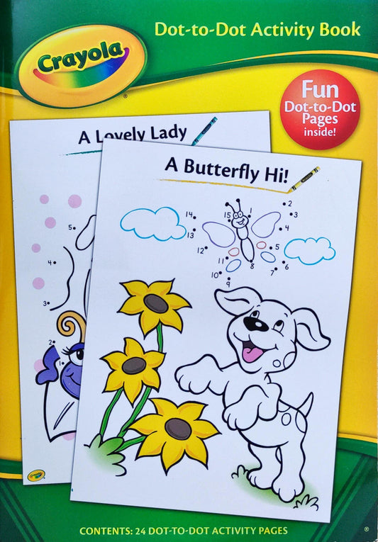 Crayola Dot To Dot Activity Book