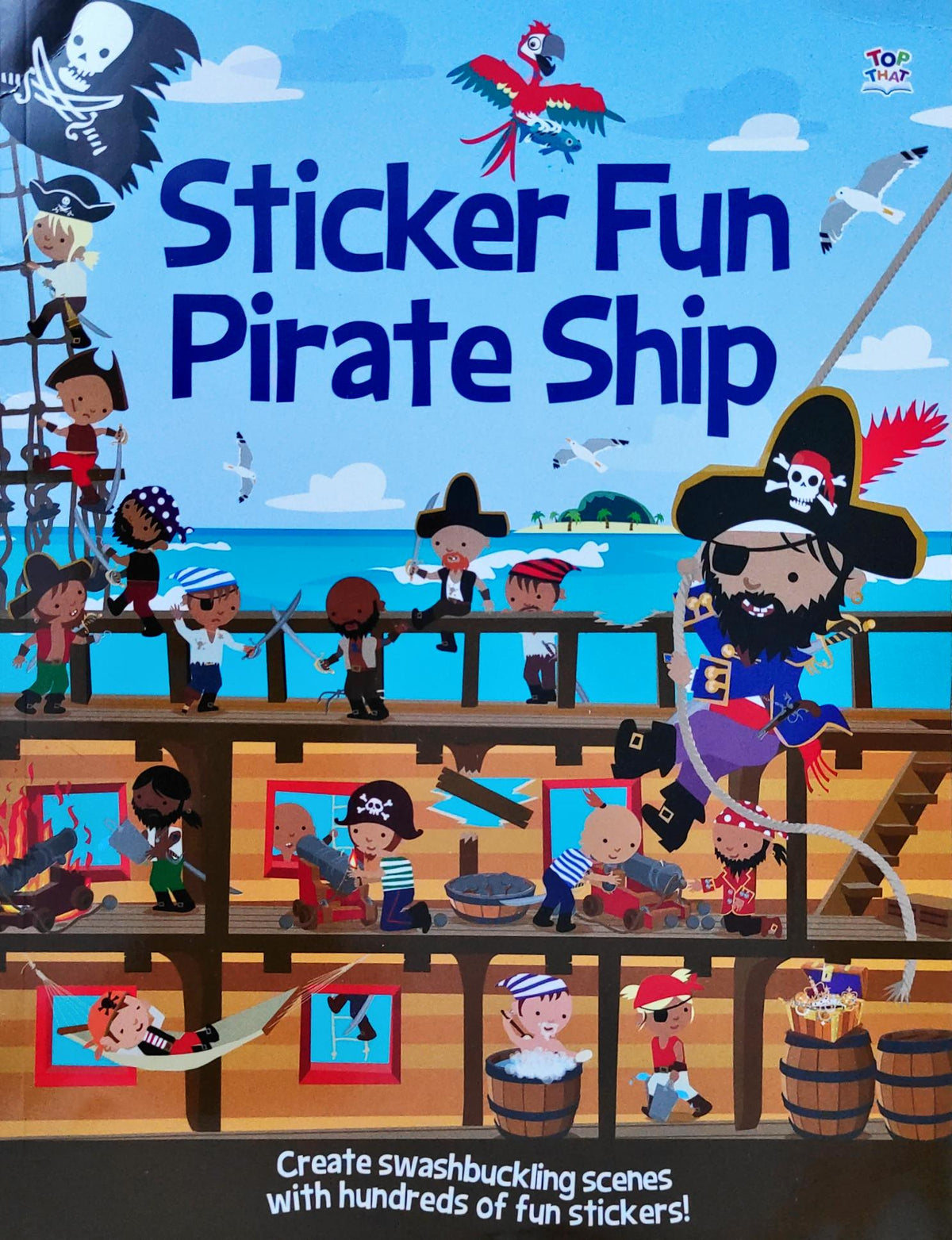 Sticker Fun Pirate Ship