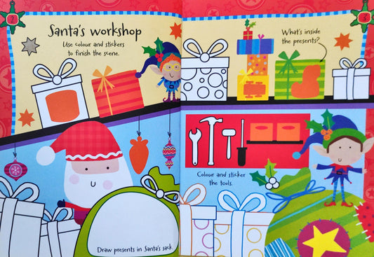 Festive Fun Sticker Activity Book