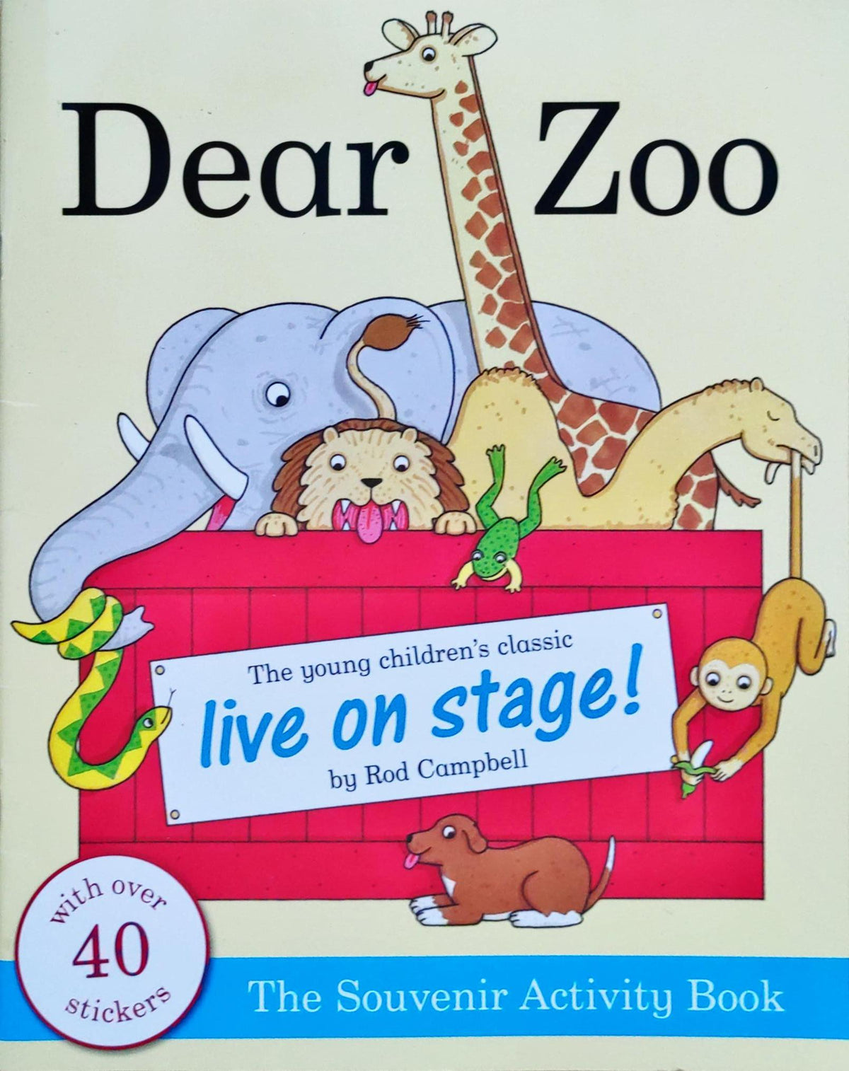 Dear Zoo The Souvenir Activity Book