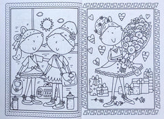 Ballerina Colouring Book