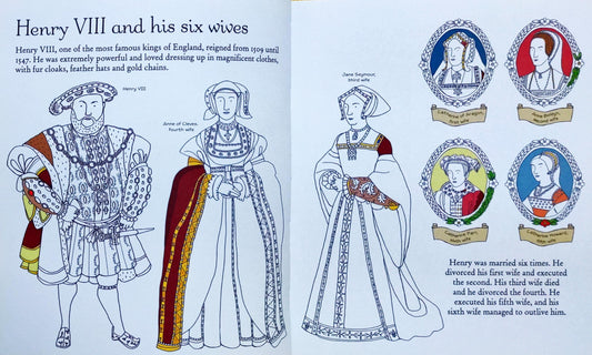 Usborne Royal Colouring Book
