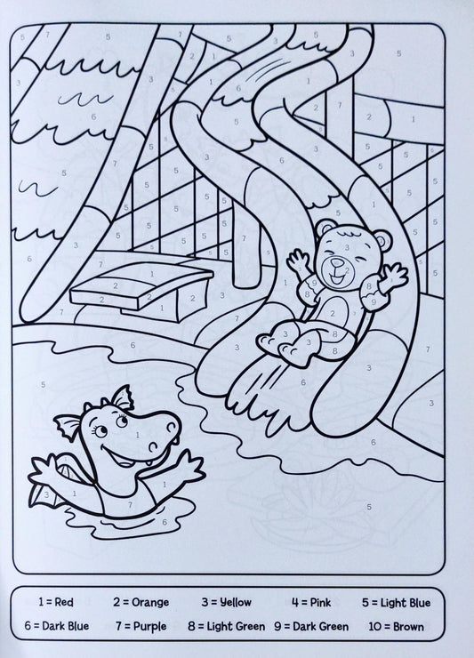 Clever Bear's Colour By Numbers