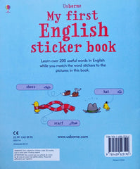Usborne My First English Sticker Book