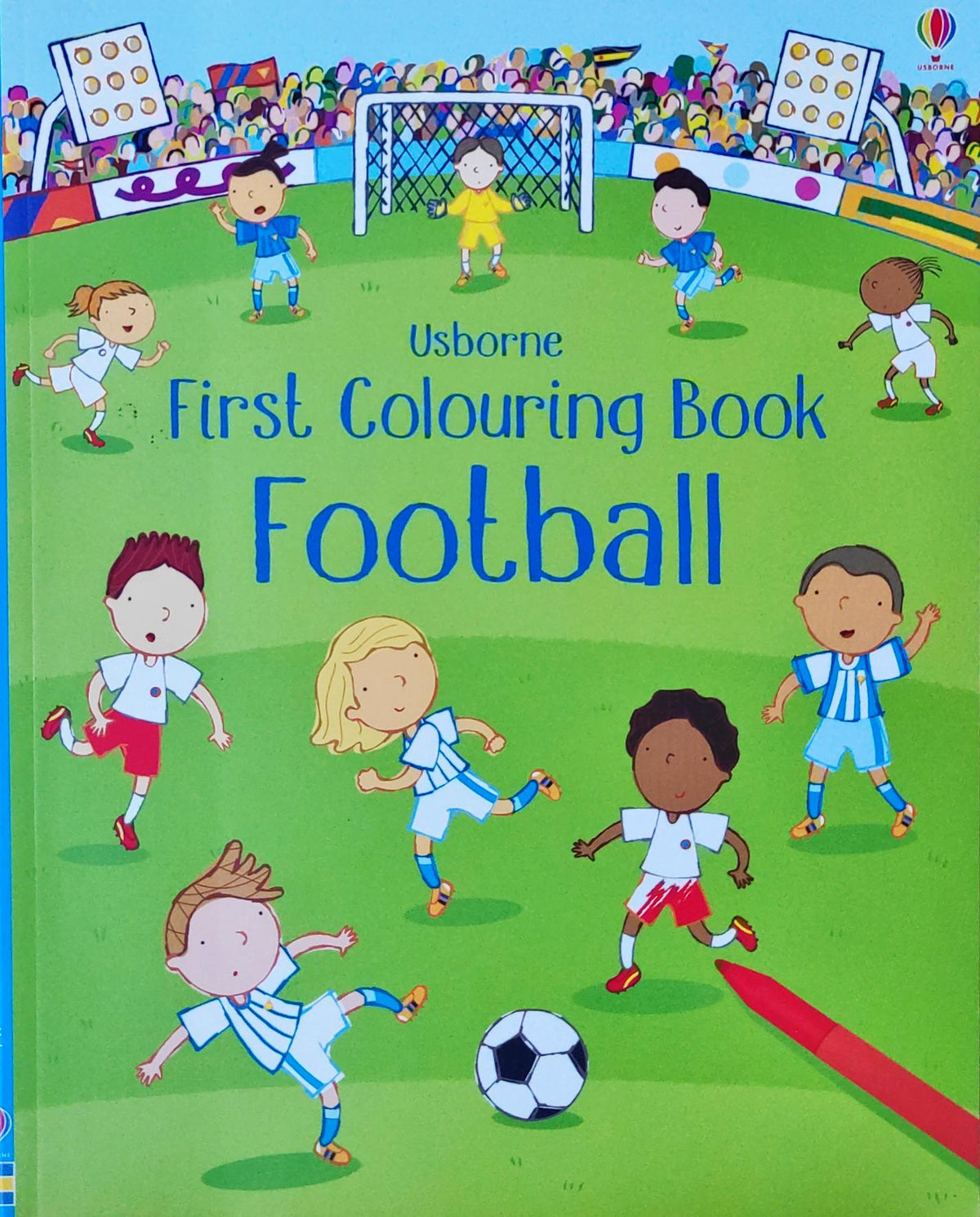 Usborne First Colouring Book Football