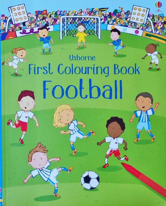 Usborne First Colouring Book Football