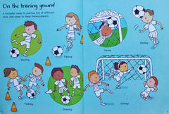 Usborne First Colouring Book Football