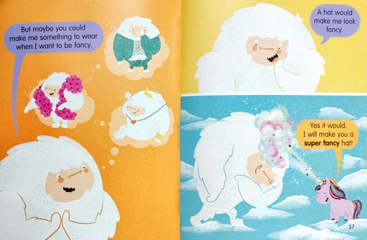 Unicorn And Yeti Sparkly New Friends