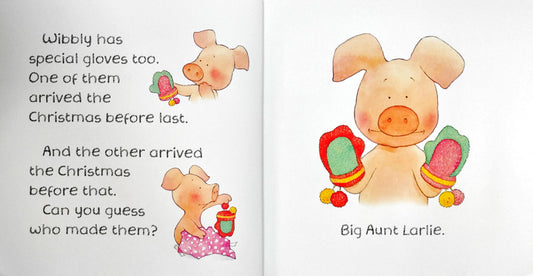 Tickly Christmas Wibbly Pig!