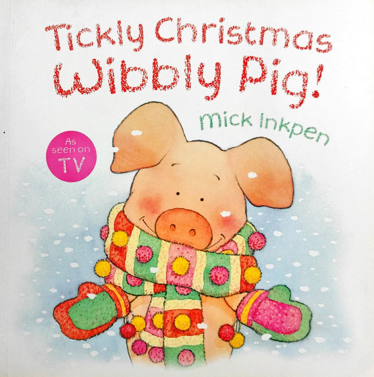 Tickly Christmas Wibbly Pig!