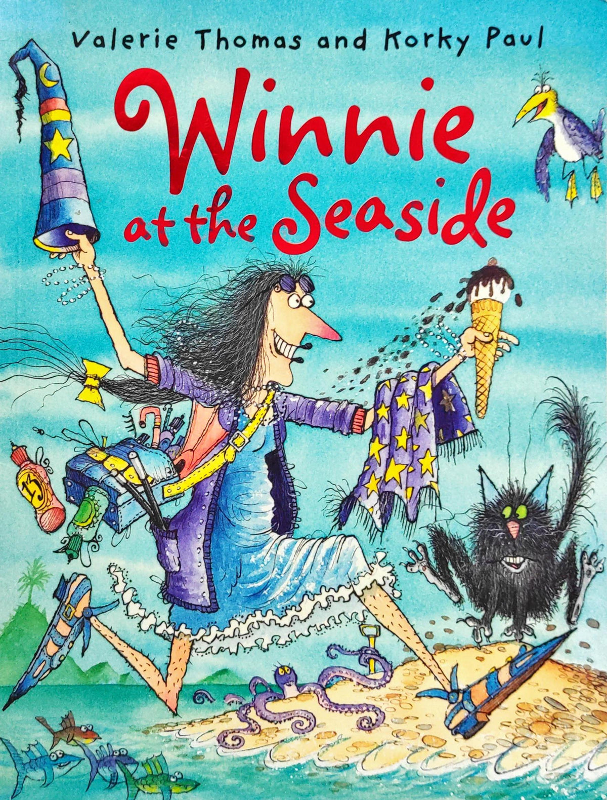 Winnie At The Seaside
