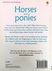 Horses And Ponies (Usborne)