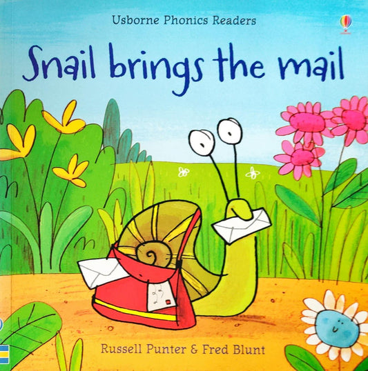 Usborne Phonics Snail Brings Mail
