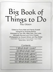 Usborne Big Book Of Thing To Do
