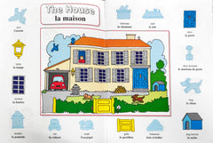 First Words English French Sticker Book
