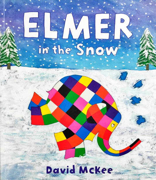 Elmer in the Snow