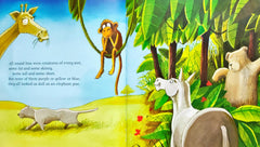 The Monkey With A Bright Blue Bottom